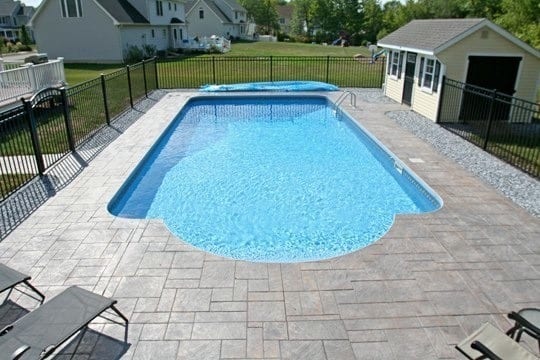 This is a photo of a patrician inground swimming pool.