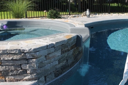 Custom Inground Inground Pool And Spa