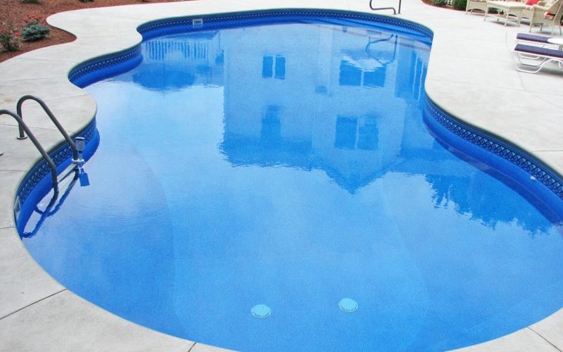 This Is A Photo Of A Custom Inground Pool Installed By Juliano's