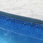 This is a blue Swimming Pool Vinyl Liner Replacement