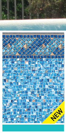 Mosaic Inground Pool Liner - Amherst, MA